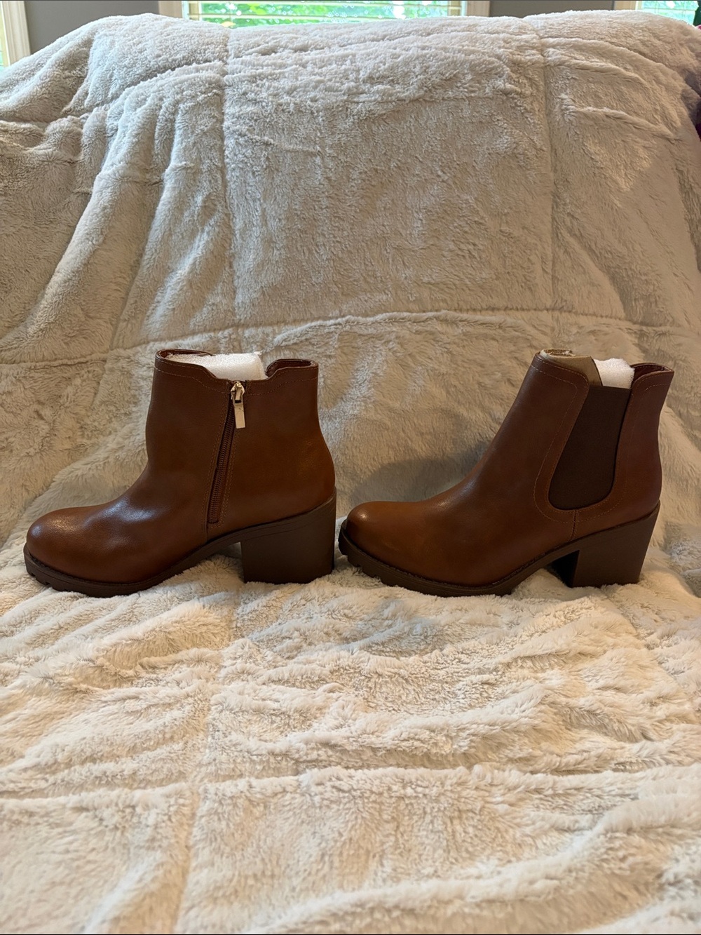 Wild Pair MorghannP KENZIE Brown Women's Heeled BOOTS